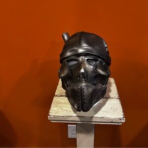 Halloween Futuristic‎ Black Skull Helmet mask kids size